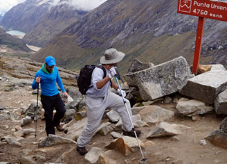 trekking tour in the Cordillera Blanca